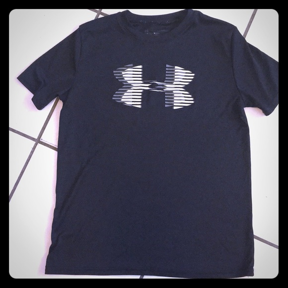 Boys Under Armour athletic UA Tech Tshirt black - Picture 1 of 6
